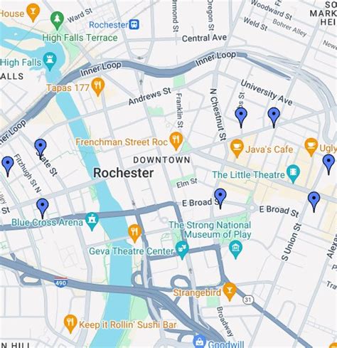 rochester new york map|rochester new york map google.